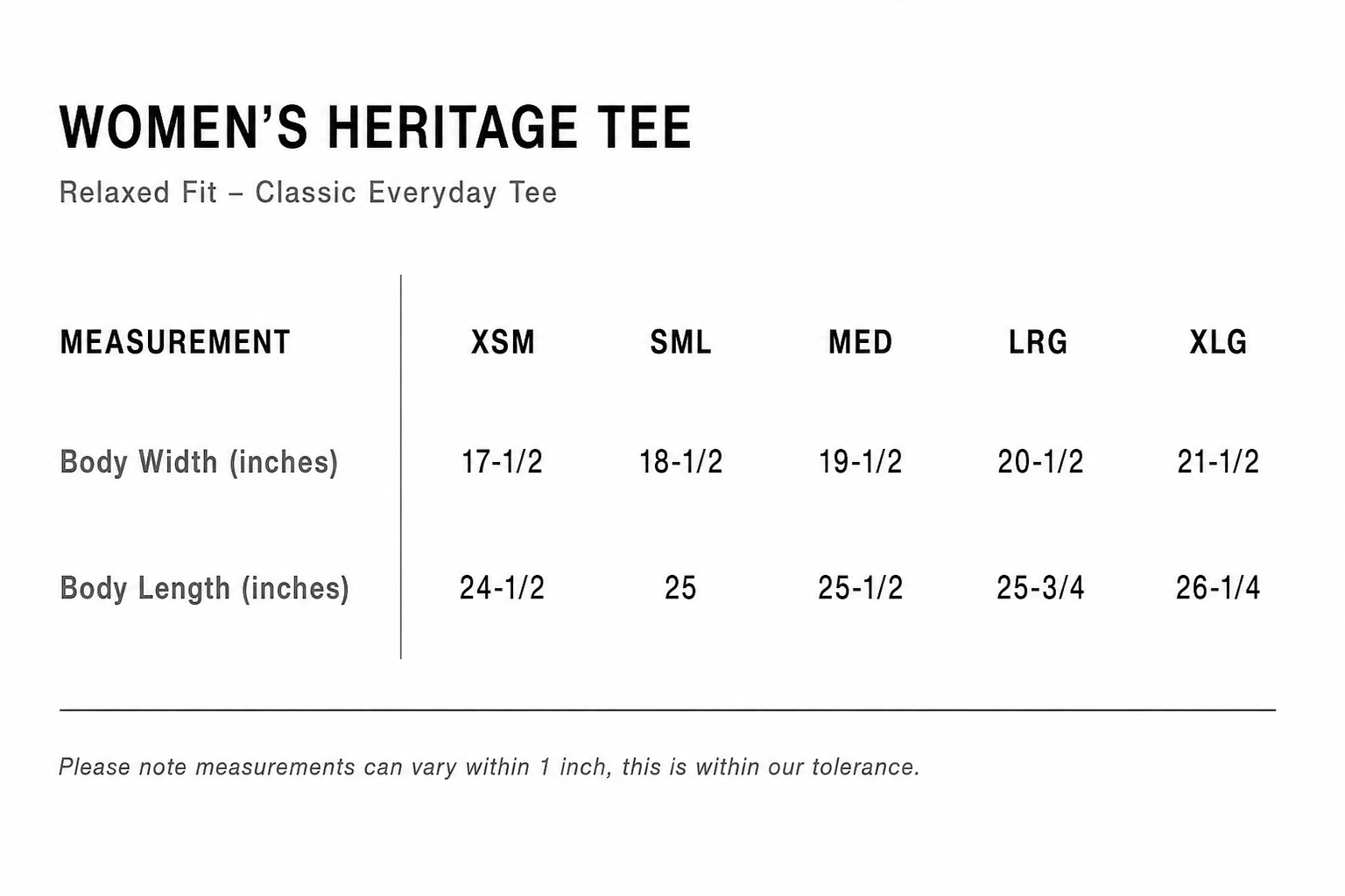 Women's Founding Heritage Tee